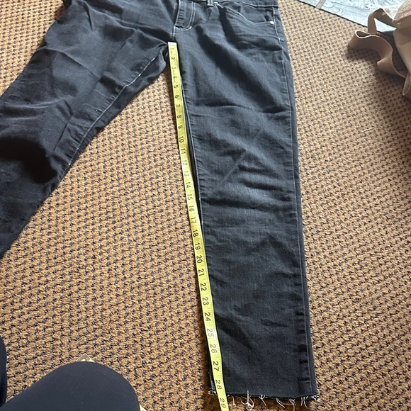 Eileen Fisher Black Straight Leg Jeans - Picture 5 of 6